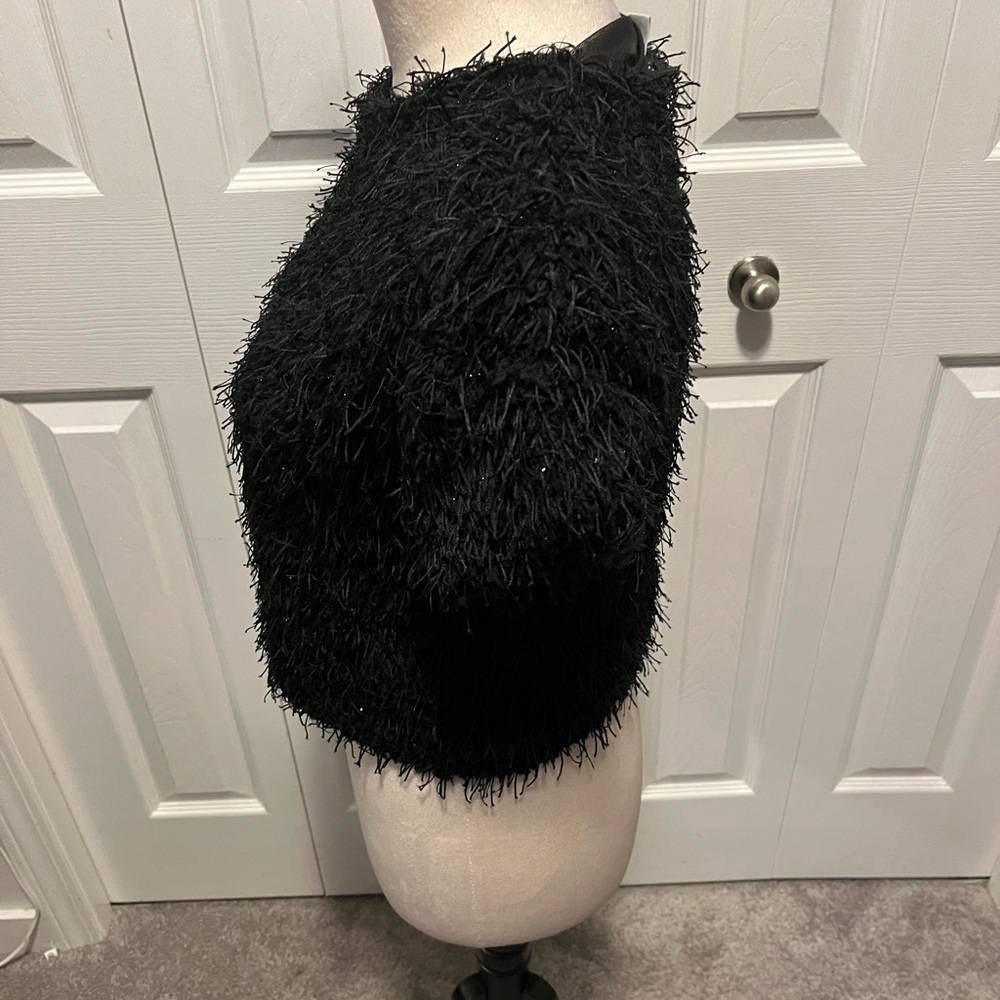 Zara size 9 Black Textured Women's Top - Picture 8 of 16